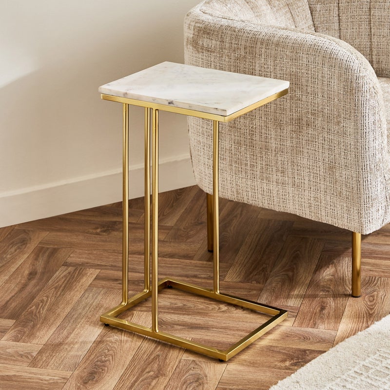 Home Box Cavon Versa Marble Top C Table - Image 2